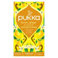 Pukka BIO Lemon Ginger Mankuka Honey porcovaný čaj 20x1,7 g