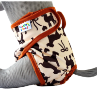 GaGa's pleny Kalhotky pro psy Hnědý pes L