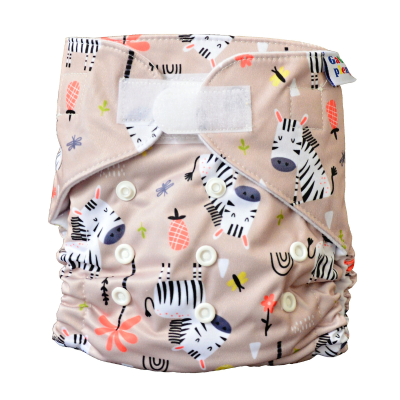 GaGa's pleny Látková plena AIO Zebra na suchý zip