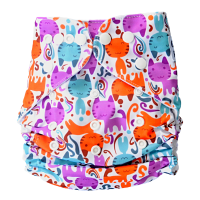 GaGa's pleny Látková plena AIO Barevné kočky