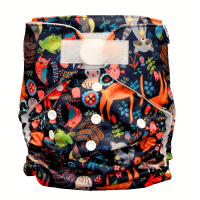 GaGa's pleny Látková plena AIO Lesní svět na suchý zip