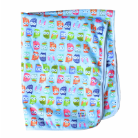 GaGa's pleny Dětská deka Sovy modré