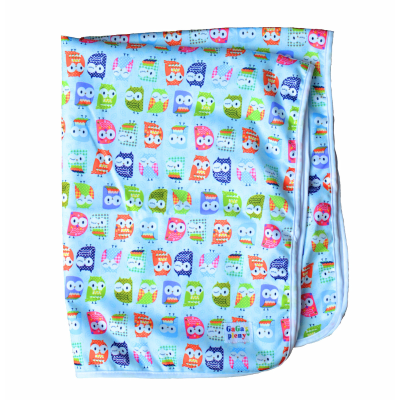 GaGa's pleny Dětská deka Sovy modré