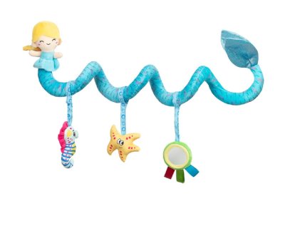 SENSILLO Edukační, kontrastní spirála Colorful - Mořská víla