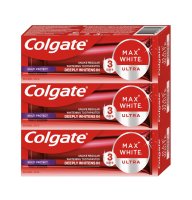 Colgate Max White Ultra Multiprotect bělicí zubní pasta 3x50 ml