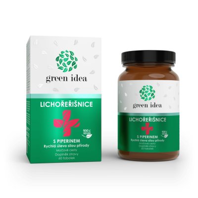 Green idea Lichořeřišnice+ s piperinem 60 tobolek