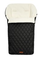 SENSILLO Prošívaný fusak, polar, 95x40cm - černý