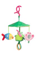 SENSILLO Kontrastní kolotoč nejen do kočárku Colorful - Žabka