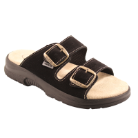 SANTE Dámské pantofle N/517/34P/68/CP ČERNÁ v.39