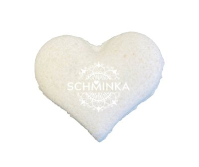 Schminka Šumivé máslové srdíčko do koupele Jasmín 45 g