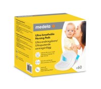 Medela Prsní vložky jednorázové ultra prodyšné 60 ks