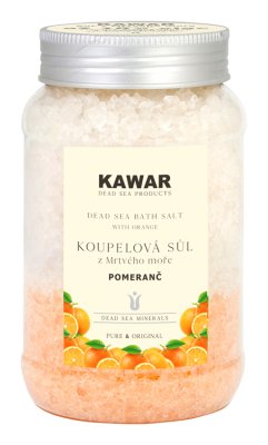Kawar Koupelová sůl z Mrtvého moře Pomeranč 500 g