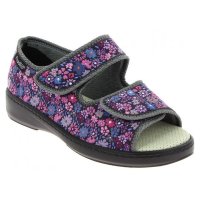 PodoWell ARRAS zdravotní sandálek pro oteklé nohy dámský vínová, velikost: 42