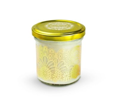 Schminka Hruška s vanilkou vonná sójová svíčka 165 ml