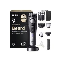 Braun Series 9 BT9560 zastřihovač vousů černo-šedý