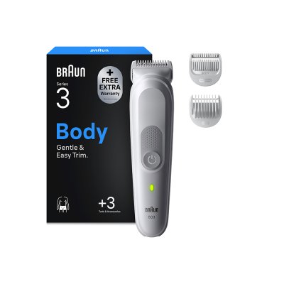 Braun Series 3 BG3530 sada péče o tělo šedá