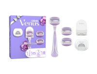 Gillette Venus Xmass sada holicí strojek + 3 hlavice s krytem a držákem