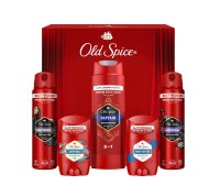 Old Spice Xmass sada Discovery Box deodoranty a sprchový gel 5 ks Old Spice Xmass sada Discovery Box deodoranty a sprchový gel 5 ks