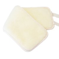 Babička Ovečková Ledvinový oboustranný pás na zavazování z kašmíru a ovčí vlny merino přírodní