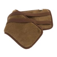 Babička Ovečková Ledvinový oboustranný pás na zavazování z velbloudí a ovčí vlny merino hnědá