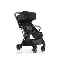 Cangaroo Dětský lehký kočárek Easy fold, do 22kg - černý