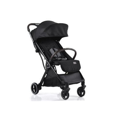 Cangaroo Dětský lehký kočárek Easy fold, do 22kg - černý