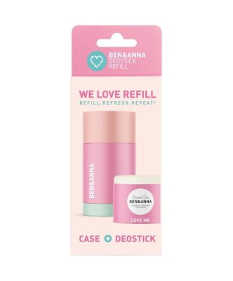Ben & Anna Deodorant Refill Stick + Case Love Me 40 g