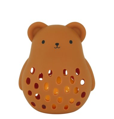 A Little Lovely Company silikonové chrastítko - medvídek