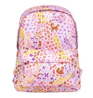 A Little Lovely Company malý dětský batůžek - květinová zahrada