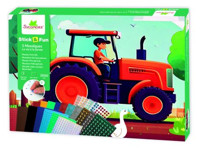 Sycomore Stick & Fun - XL mozaika - život na farmě