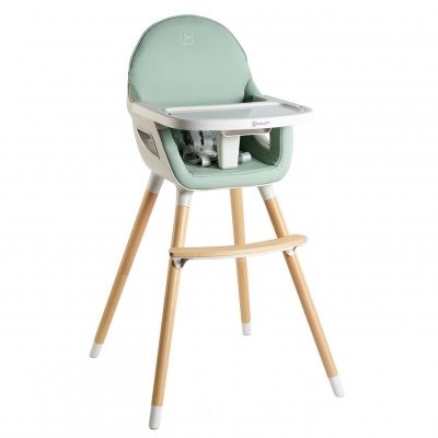 BABYGO jídelní židlička Scandi Green