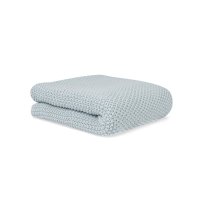 Bonjourbébé dětská pletená deka organická bavlna 70x90cm Blue