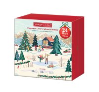 Yankee Candle Votivní svíčky Adventní kalendář dárková sada 12 ks + svícen