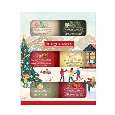 Yankee Candle Votivní svíčky ve skle dárková sada 6 ks