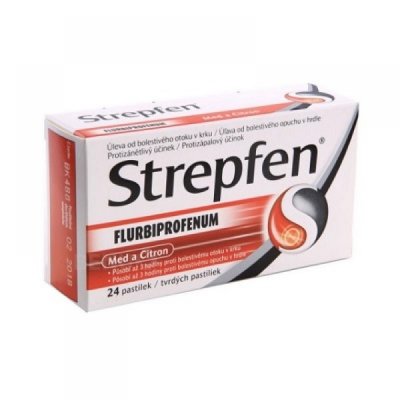Strepfen 24 pastilek