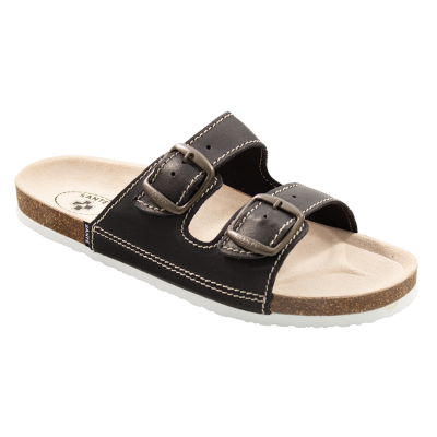 SANTE Pánské pantofle D/22N/60 ČERNÁ v.46