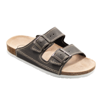 SANTE Dámské pantofle D/23/90/BP ANTRACIT v.39