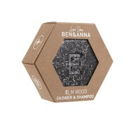 Ben & Anna Tuhý šampon a mýdlo Elm Wood 60 g