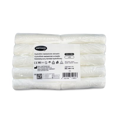 Hartmann Hydrofilní neelastické obinadlo 12 cm x 10 m 10 ks