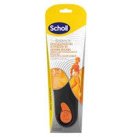 Scholl In-Balance vel. L (42,5–45) unisex ortopedické vložky 1 pár