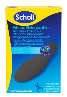 Scholl Odour Buster vložky do bot s redukcí zápachu 1 pár