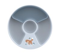 Little Dutch Forest Friends Dětský talíř dělený 1 ks