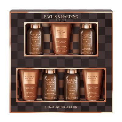 Baylis & Harding Pánská dárková sada péče o tělo Black Pepper & Ginseng 7 ks
