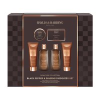 Baylis & Harding Pánská dárková sada péče o tělo Black Pepper & Ginseng 6 ks