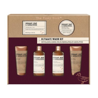 Baylis & Harding Pánská sada péče o tělo Bergamot, Konopí & Santalové dřevo 6 ks