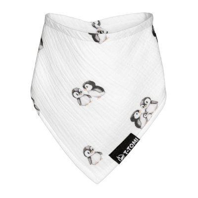 T-tomi BIO Mušelínový slintáček 1 ks penguin