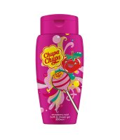 Chupa Chups Jahoda sprchový gel a pěna do koupele 300 ml