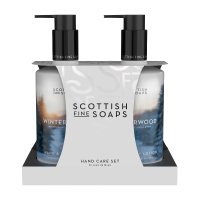 Scottish Fine Soaps Winterwood Sada péče o ruce a tělo 2x300 ml