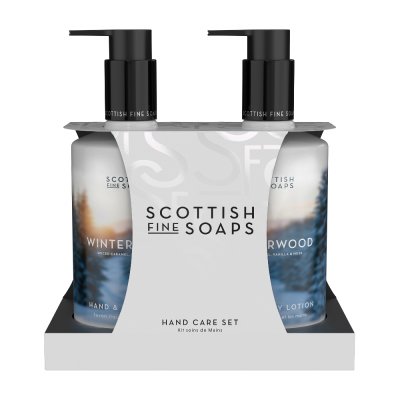 Scottish Fine Soaps Winterwood Sada péče o ruce a tělo 2x300 ml