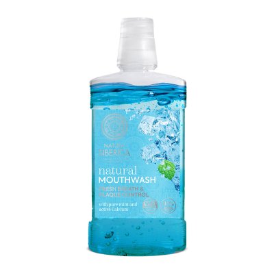 Natura Siberica Ústní voda Máta a aktivní vápník 520 ml